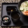 TEA CUP 70MM MATTE BLACK MELAMINE, KATACHIWARE