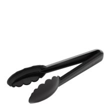 TONGS BLACK 23CM POLYCARB