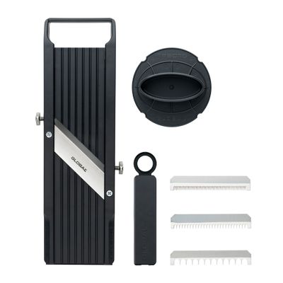 MANDOLINE SLICER VEGE 64MM BLACK, GLOBAL