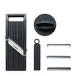 MANDOLINE SLICER VEGE 95MM BLACK, GLOBAL