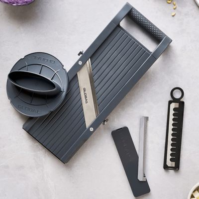 MANDOLINE SLICER VEGE 95MM BLACK, GLOBAL