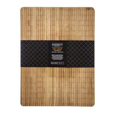 BOARD CUTTING BAMBOO 38X28X3, M/PRO