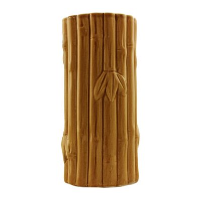 TIKI MUG 400ML BAMBOO BROWN, CERAMIC