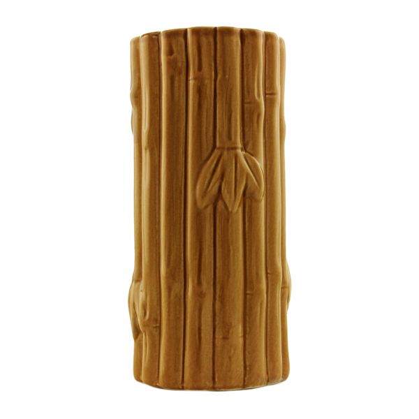 TIKI MUG 400ML BAMBOO BROWN, CERAMIC