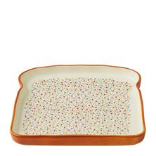 PLATE FAIRY BREAD 16X16CM