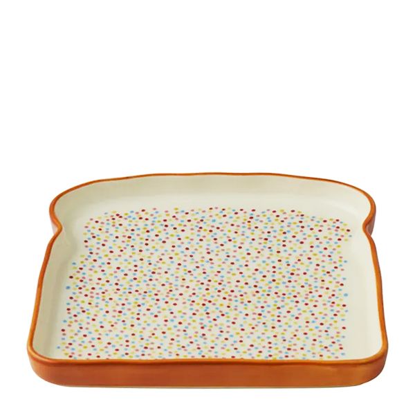 PLATE FAIRY BREAD 16X16CM