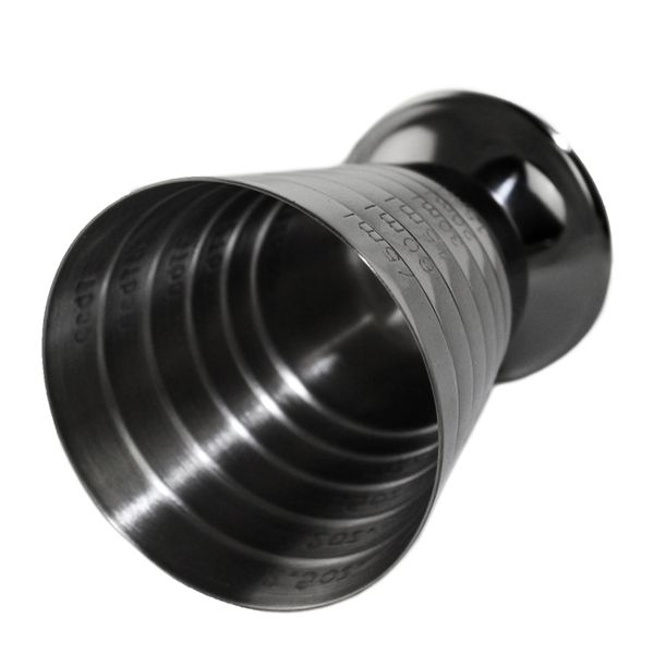 JIGGER MULTI LEVEL, BLACK CHROME