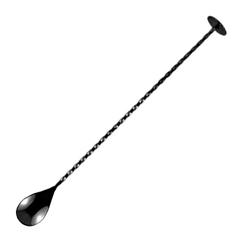 BAR SPOON TWIST BLACK CHROME