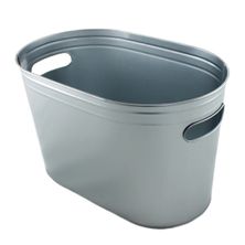 ICE BUCKET GALVANISED W/HANDLES 6L