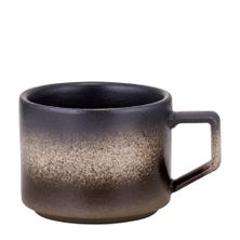 CUP ESPRESSO STRAIGHT SIDE TAN BARK 90ML, BREW