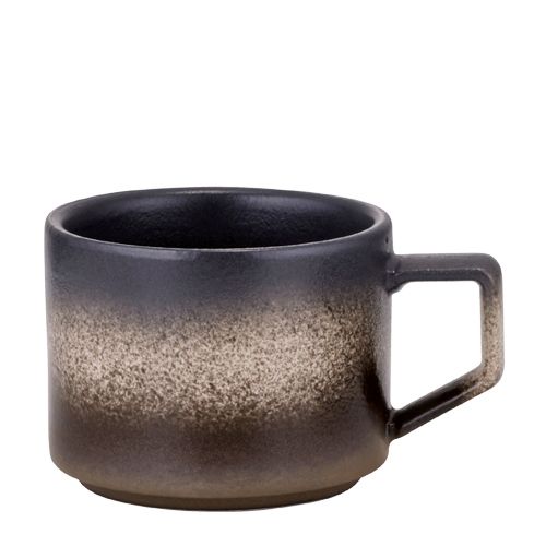 CUP ESPRESSO STRAIGHT SIDE TAN BARK 90ML, BREW