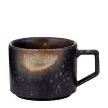 CUP ESPRESSO STRAIGHT SIDE TIERRA BROWN 90ML, BREW