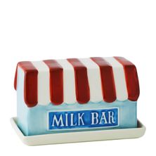BUTTER DISH "MILK BAR" 1.5X9X9CM