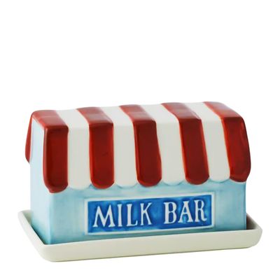 BUTTER DISH "MILK BAR" 1.5X9X9CM