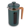 PLUNGER 8CUP GREEN/WOOD LA CAFETIERE PISA