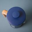 PLUNGER 8CUP NAVY/WOOD LA CAFETIERE PISA