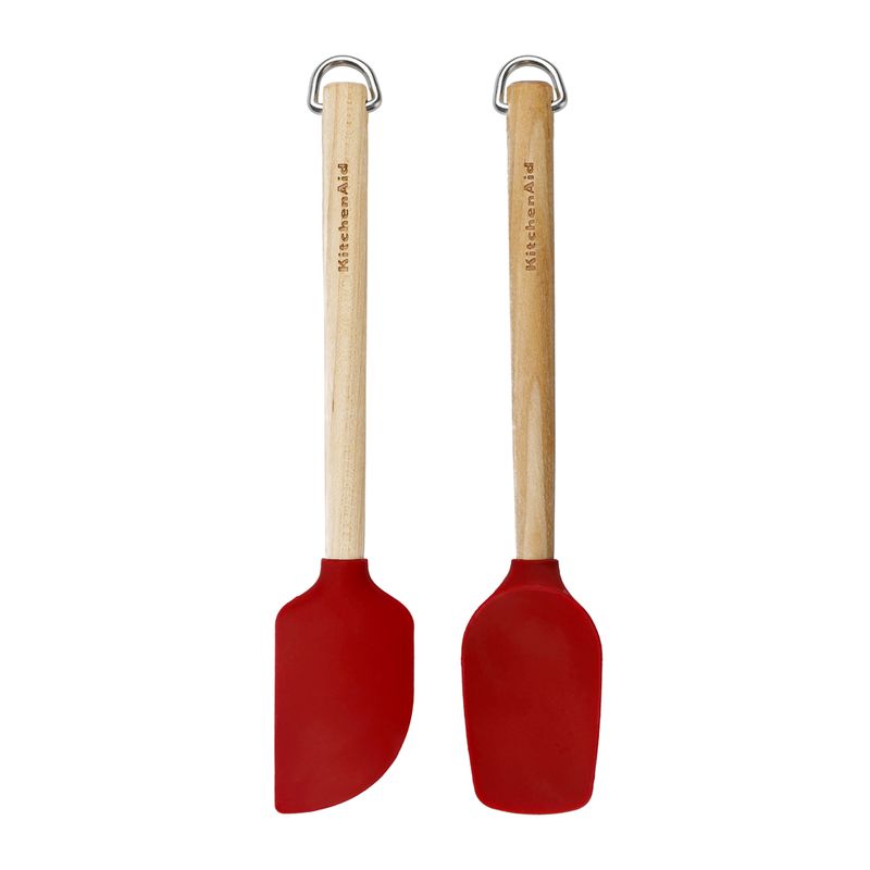 MINI SPATULAS SET-2 EMPIRE RED, KITCHENAID