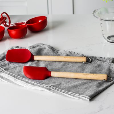 MINI SPATULAS SET-2 EMPIRE RED, KITCHENAID