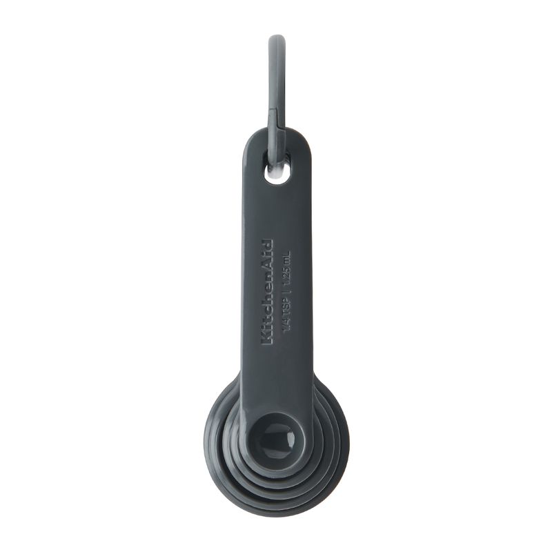 MEASURING SPOONS SET-5 GREY, KITCHENAID