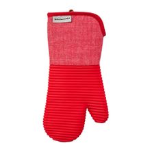 OVEN GLOVE SILICONE EMPIRE RED, KITCHENAID