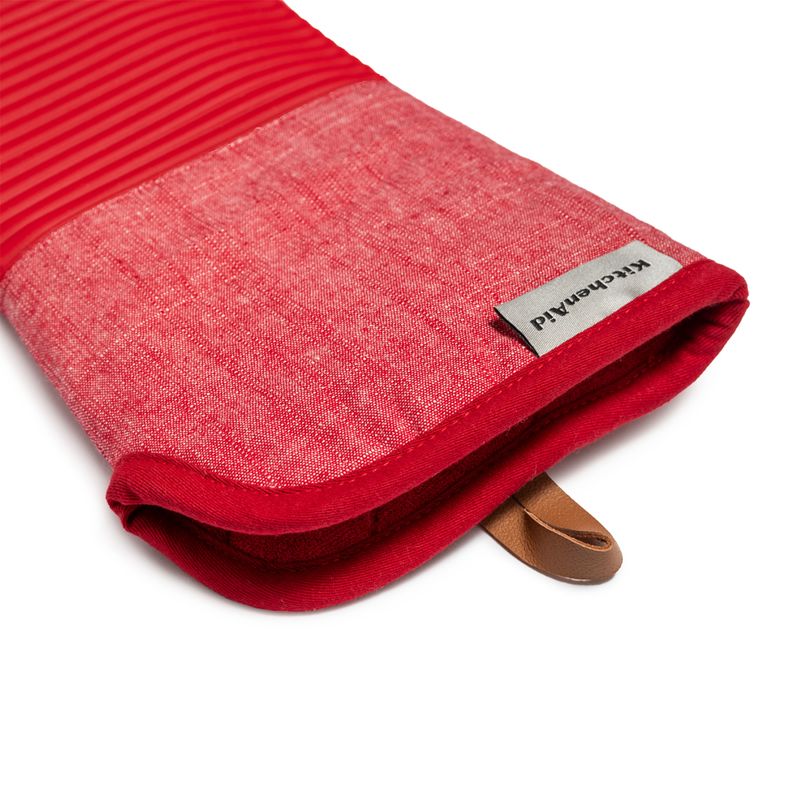 OVEN GLOVE SILICONE EMPIRE RED, KITCHENAID