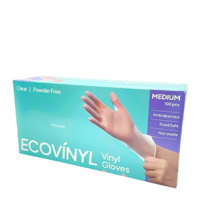 POWDER FREE MEDIUM VINYL GLOVES