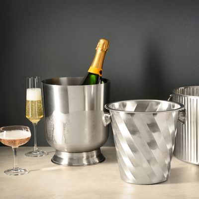 WINE COOLER DIAMOND S/S 220X210MM, CROWN