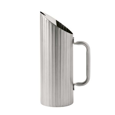 WATER PITCHER 18/10 1.5LT RIBBED, CROWN BARWARE