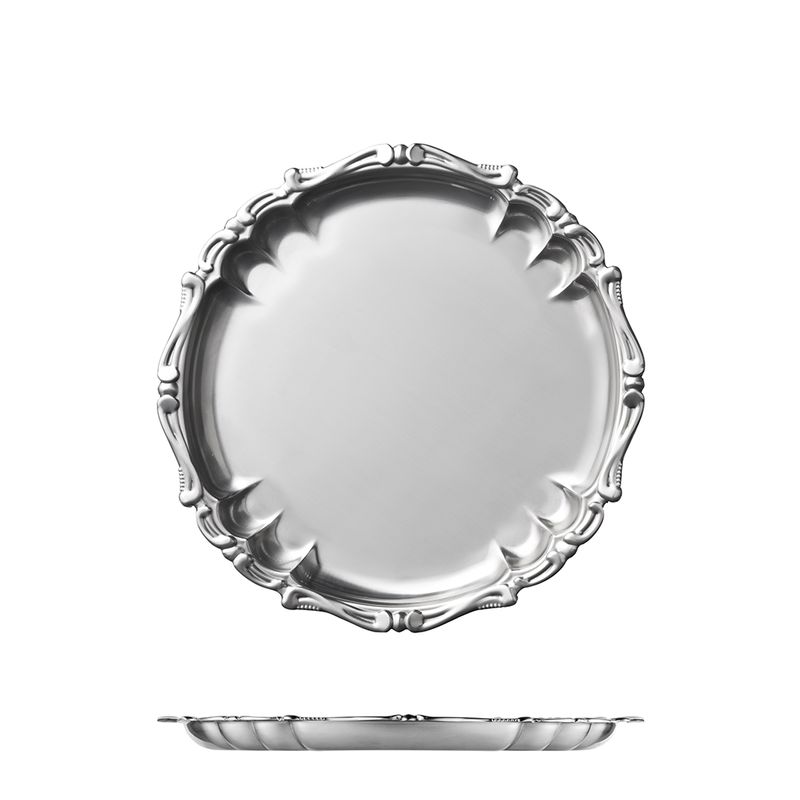 TRAY RND 250MM S/S, MODA SERVING