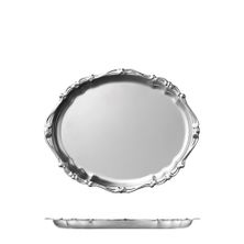 PLATTER OVAL 260X210MM S/S, MODA SERVING