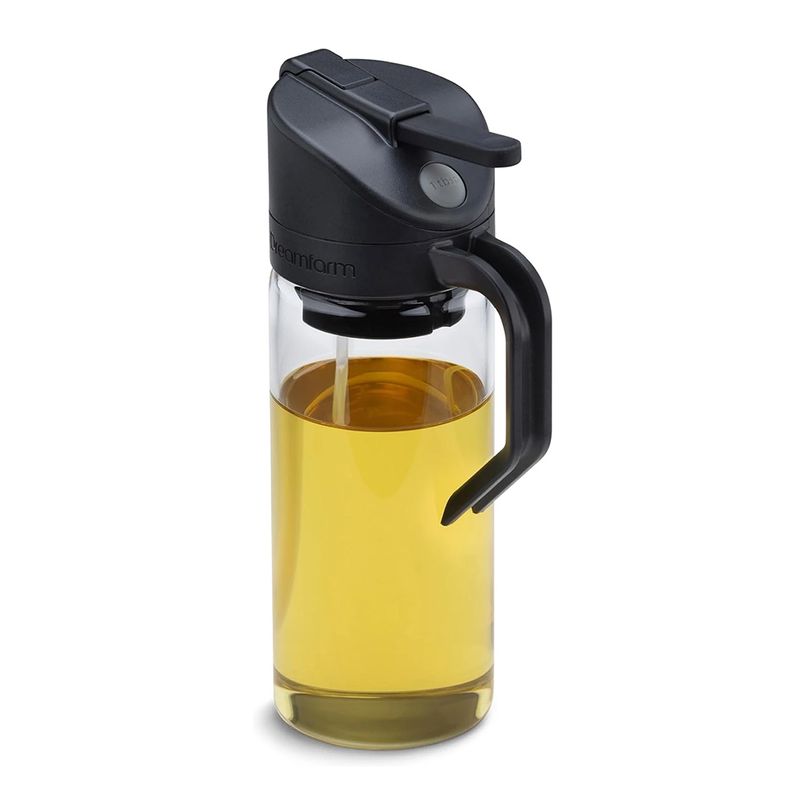 OIL MISTER SPRAY BOTTLE GLASS, D FARM