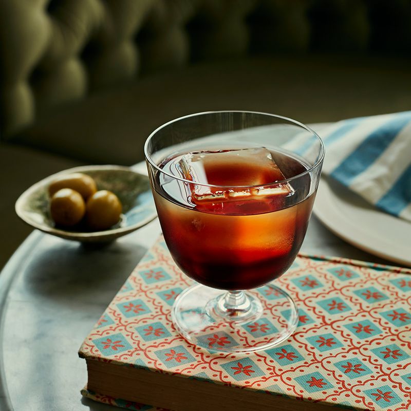 GLASS COCKTAIL SHORT 330ML BAR GIANI, NUDE
