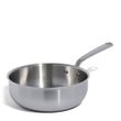 SAUCIER W LID 3LTR STAINLESS CLAD MADE IN