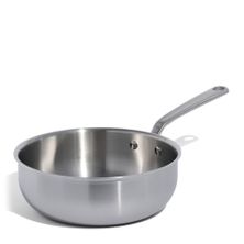 SAUCIER W LID 3LTR STAINLESS CLAD MADE IN