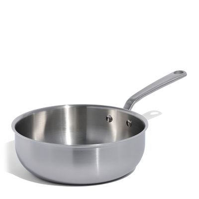 SAUCIER W LID 3LTR STAINLESS CLAD MADE IN
