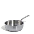 SAUCIER W LID 2.8LTR STAINLESS CLAD MADE IN