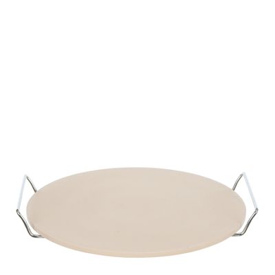 PIZZA STONE W/RACK 33CM MASTERPRO