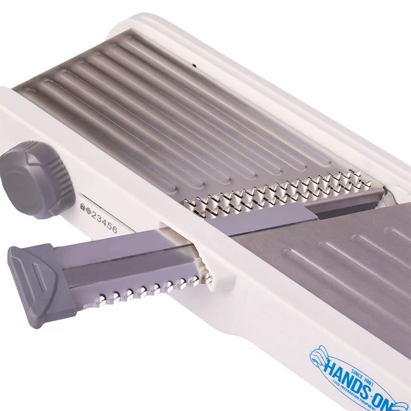 MANDOLINE SLICER W INBUILT BLADES 40 X 14CM