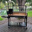 BBQ WOOD FIRE & CHARCOAL BLACK IRON, TAGWOOD