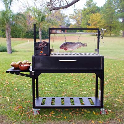 BBQ WOOD FIRE & CHARCOAL BLACK IRON, TAGWOOD