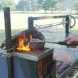 BBQ WOOD FIRE & CHARCOAL BLACK IRON, TAGWOOD