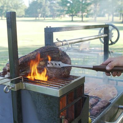 BBQ WOOD FIRE & CHARCOAL BLACK IRON, TAGWOOD