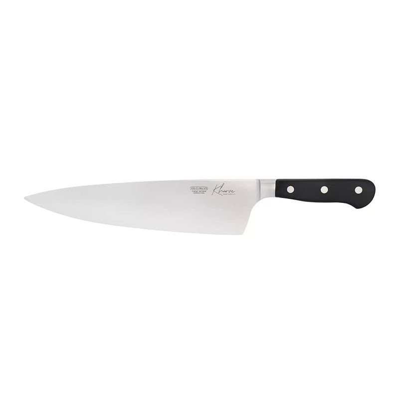 COOKS KNIFE WIDE BLADE 25CM, MASTER-CUT KHARVE