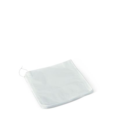 PAPER BAG WHITE 1SQ 195X165MM 500PK