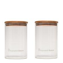 SOURDOUGH STARTER JAR SET2 BRUNSWICK BAKER