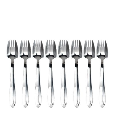 SPLAYDS BLK LABEL ST/STEEL MIRROR SET OF 8