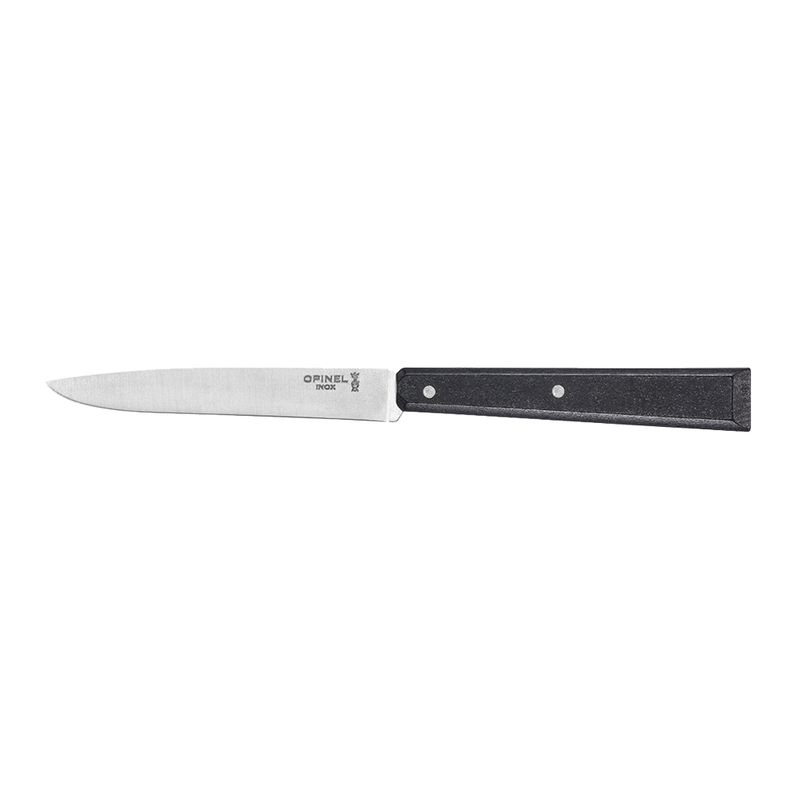 KNIFE TABLE 11CM BLACK 12 PACK, OPINEL BON APPETIT