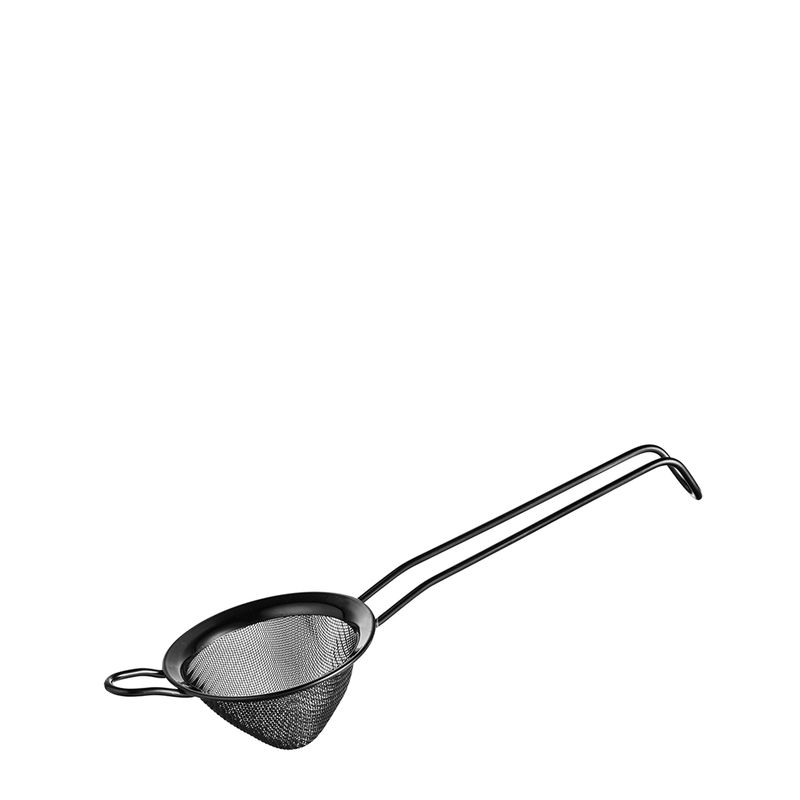 STRAINER CONICAL BLK 80MM COCKTAIL, CROWN