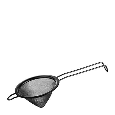 STRAINER CONICAL BLK 100MM COCKTAIL, CROWN