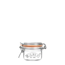 JAR ROUND W/CLIP 125ML, KILNER